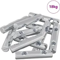 Syfax Mutter 413 pcs Zink-beschichtet 60 x 12 mm Eisen
