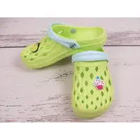 Camminare Strandschuhe Hausschuhe Limette mit 3 Dekorationen