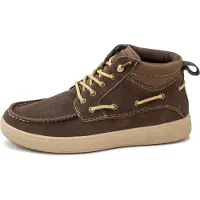 Natural world Cerler Herren Wasserdichte Stiefelette Dunkelbraun (Marron), 8452-730 - Gr. 44