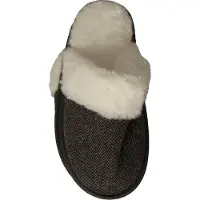 Ciocca Pantoffel Pantoffel Frau für zu Hause harte Sohle rutschfest weich und warm Hauskleidung Artikel HD045A, 2-39/41, Poliestere 100%