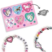 SES Creative Ich liebe Pferde - Schmuckstudio, Schmuck-Bastelset für Kinder, 5 Jahr(e), Mehrfarbig