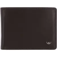 Golden Head Leder Geldbörse Polo RFID Protect Scheintasche 1154 Dunkelbraun