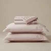 Svilanit Bestickte PREMIUM Baumwoll-Satin-Bettwäsche Ruby