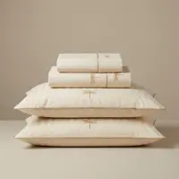 Svilanit Bestickte PREMIUM Baumwoll-Satin-Bettwäsche Zoe