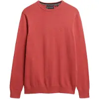Superdry für Herren. M6110691A Pullover Essentials rosa (XL), Lässig, Baumwolle