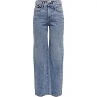 ONLY Hope Ex Wide Hochtaillierte Jeans Blau 30 / 30 Frau Blau 30