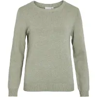 Vila Viril Rundhals Strickpullover