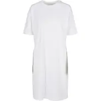 Build Your Brand Organic Oversized Kurzes Kurzarmkleid