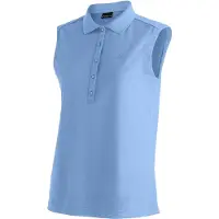Maier Sports "Ulrike sleeveless" Damen Polo, leichtes Shirt, ärmelloses Funktionsshirt, Regular Fit