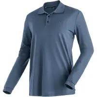 Maier Sports "Ulrich L/S" Herren Polo langarm, leichtes Funktionsshirt, Langarmshirt, Reg. Fit