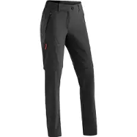 Maier Sports - Women's Nata Zip Loop - Zip-Off-Hose Gr 80 - Long schwarz