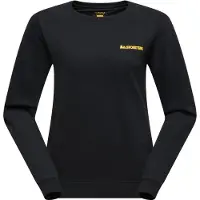 La Sportiva Climbing on The Moon Sweatshirt Women nero/giallo (K04Y08) M