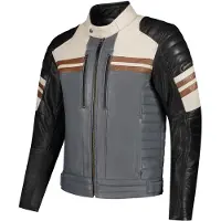 Rusty Stitches Steve Lederjacke
