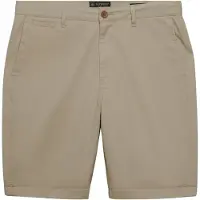 Superdry für Herren. M7110486A Premium Regular Regular Chino Shorts beige (32), Lässig, Baumwolle