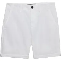 Superdry für Damen. W7110520A Shorts Chino weiß (XS), Lässig, Baumwolle