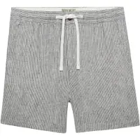 Superdry für Herren. M7110520A Shorts Merchant Linen hellgrau (S), Lässig, Leinen