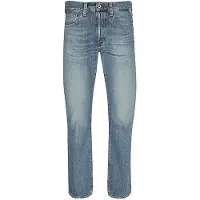 Replay Straight-Jeans "DERYCK", Herren, Gr. 36, Länge 32, blau (medium blau), Denim/Jeans, Obermaterial: 100% Baumwolle, straight fit normal, Jeans Straight-Jeans