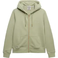 Superdry für Damen. W2012672A Sweatshirt Essential Logo grün (L), Lässig, Baumwolle