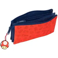 Safta Triple Super Mario Trick Mäppchen Blau Mann Blau One Size