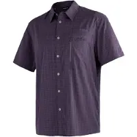 Maier Sports "Mats S/S" Herren Hemd kurzarm, karriertes Freizeithemd, Kurzarmhemd, Regular Fit
