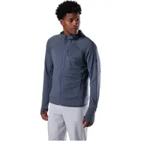 Rossignol Mittens Textured Hoodie Mid Layer turbulence (A35) 2XL