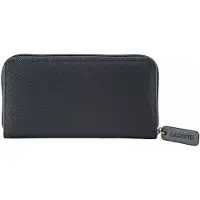 Lacoste L.12.12 Concept Petiti Pique 12 Card Zip Münzgeldbörse Schwarz Mann Schwarz One Size