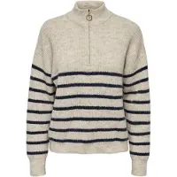 ONLY "ONLTOKYO L/S ZIP PULLOVER KNT NOOS"