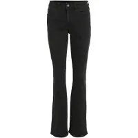 Vila Bootcut-Jeans "VIBETTY RW FLARED JEANS BLK OSC221-NOOS"