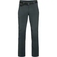 Maier Sports Funktionshose "Oberjoch Therm", Herren, Gr. 64, Normalgrößen, grau, 90% Polyamid, 10% Elasthan, Hosen Funktionshose, Winter-Outdoorhose, wattiert und elastisch