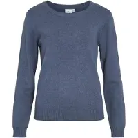 Vila Viril Rundhals Strickpullover