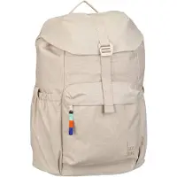 Got Bag Rucksack Beige 46x32x14 cm mit gepolstertem Laptopfach und verstellbarem Volumen