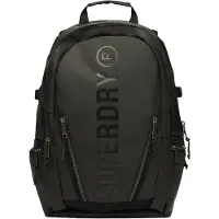 Superdry Unisex. W9110342A Canvas Rucksack schwarz (OSFA), Lässig, Polyester