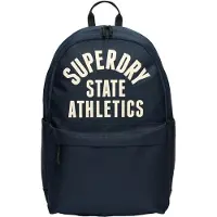 Superdry Unisex. W9110429A Rucksack Athletic Montana navy (OSFA), Lässig, Polyester, Marine