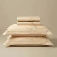 Svilanit Bestickte PREMIUM Baumwoll-Satin-Bettwäsche Florence