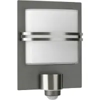Albert 626251 Wandleuchte Typ Nr. 6251 mit BWM - Farbe: anthrazit, 1 x Lampe, E27