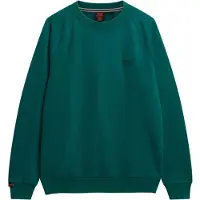 Superdry für Herren. M2014307A Essential Logo Raglan Sweatshirt grün (S), Lässig, Baumwolle