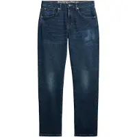 Superdry für Herren. M7010887A Vintage Slim Straight Jeans blau (31/32), Lässig, Baumwolle, Denim
