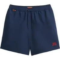 Superdry für Herren. M3010256A Essential Badeanzug navy (L), Strandbekleidung, Recyceltes Polyester, Nachhaltig, Marine