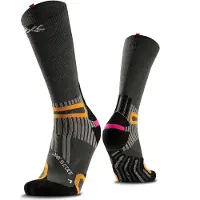 X-socks - Hike Anatomix Merino Crew - Wandersocken Gr 37-38 schwarz