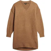 Superdry V Jumper Langärmliges Kurzes Kleid