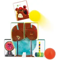 Janod Applepop - Wurfspiel mit Herr Bär für Kinder und Familie