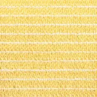 OEM Rechteckiges Sonnenschirm 2x5 m - Beige - HDPE - 90% UV-Schutz - atmungsaktiv & wasserdurchlässig - winddurchlässig Balkon- und Terrassensonnenschirm