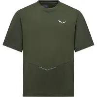 Salewa - Pedroc Dry Hyb T-Shirt - Funktionsshirt Gr 46 oliv