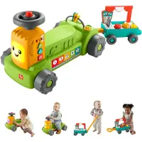 Mattel 4-in-1-traktor-baby-lauflernhilfe