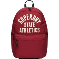 Superdry Unisex. W9110429A Athletic Montana Rucksack rot (OSFA), Lässig, Polyester