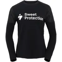 Sweet Protection Hunter Merino Hybrid Langarm Enduro Trikot Schwarz M Frau Schwarz M