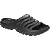 American Club NH190, Herren Schaumstoff Pantoletten leichte Badeschuhe bequem, Schwarz 42