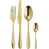Sambonet Besteckset Velvet PVD Gold (24-Teilig)