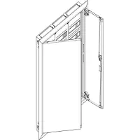 ABN Feldverteiler UP/HW T:110mm 252TE 3 x 7-Reihig für REG, mit Volltüre UK37