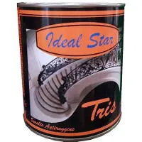 Cardinale SMALTINO Rostschutzfarbe "TRIS" Kardinalrot, 0,375 Liter